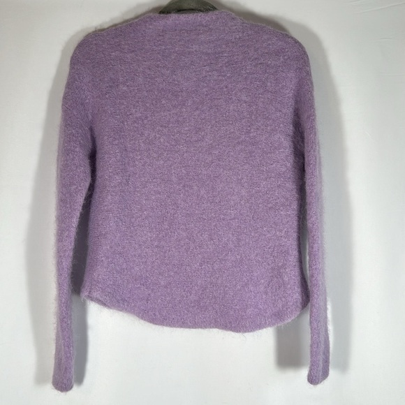 Babaton Lilac Purple Fluffy Soft Sweater Top - Picture 6 of 8